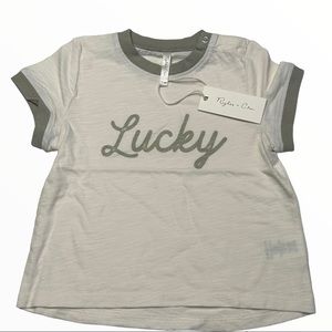 NWT Rylee + Cru Lucky Ringer Tee (12/18 Mo)